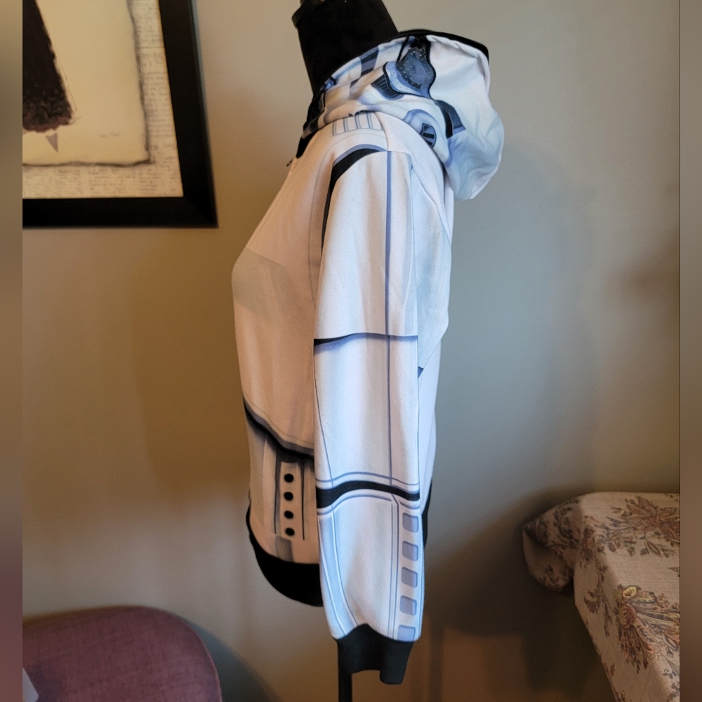 Star Wars R2D2 Zip Jacket w/Hood (Mask) - Picture 5 of 7